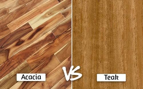 Acacia Wood vs Teak Wood