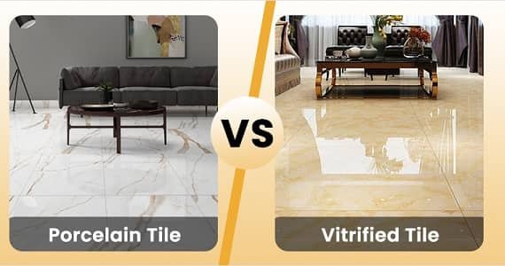 Porcelain Tiles vs Vitrified Tiles
